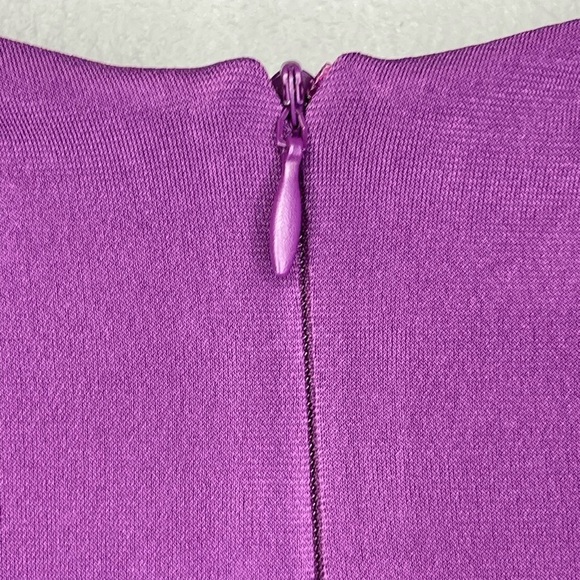 Suite 7 Plus Size Purple Dress with Gold Buttons - 22W NWT - Picture 12 of 12